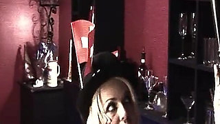 Sexy Disguises Scene-1_two Big Tits Dressed as Police Officers in Sexy Lingerie Fucking in an Orgy