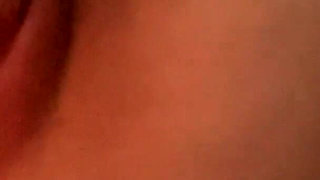 Used my stepbrother's one blade trimmer to make myself cum in bathroom with all my family next door