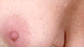 Blonde skinny mature Lilli ass fucked by black fat cock