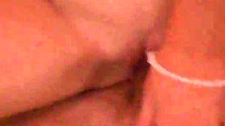 Newly grown up Dani Jensen slut with smooth pussy and tattooed skin spreads her legs to get her pussy stretched