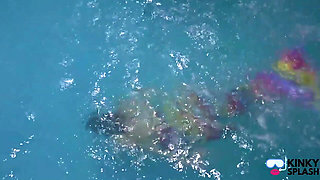 Captive Mermaid Teases You in the Pool