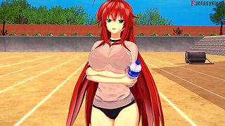 Rias Gremory Seduces Me and Invite Me to Fuck in the Gym - Dxd Ntr Madness Series