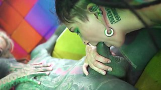 Xxx Threeway Bum sex - Gapes, ASS TO MOUTH and Facial cumshot Pop-shot