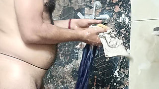 Indian police officer in full masti mood
