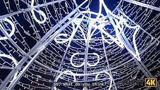 Hunt4k. start with a lovely striptease, get a Big Cock and lots of christmas gifts!