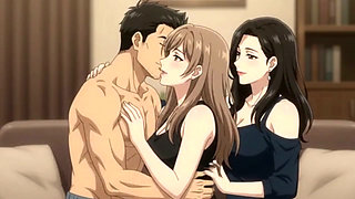 Wife Comes Home Early and catch her husband with her friend