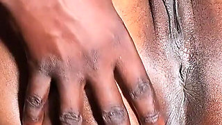 Big Black Pussy Fucked After Massage