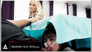 Sneaky Husband Bangs His Busty Wife Rachael Cavalli After Fucking His Mistress