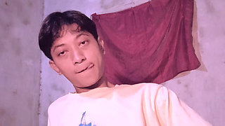 Asian Masturbating To Crot And Smearing Camera With Cum