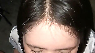 Tiny Asian Model Blowjob Deepthroat Swallows