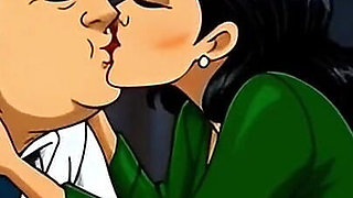 Slut Wife Fucked in Dirty Public Toilet. Cartoon