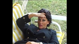 Real Behind the Scenes Blowjob with Mature Brunette - Episode 05