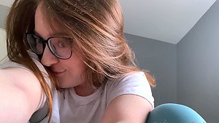 Stacked brunette goes solo toys and masturbation