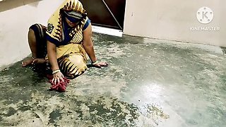 Desi Maid Fucked Hard with Hindi Dirty Talk - Annuakhil Big Cock Deep Throat