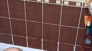 My Chubby Wife’s Shower Routine - Shaving & Feeling Fresh