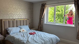 I caught my STEP DAUGHTER sneaking out and PUNISHED her with a rough fuck