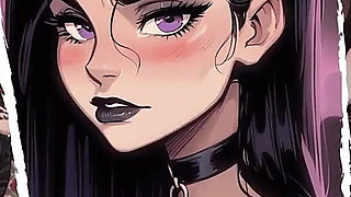 My New Girlfriend Taboo Hentai Game Ep. 41 BDSM Spanking with My Goth GF!