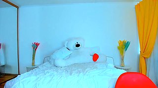 Latina Solo With Long Hair Cumshot Heat