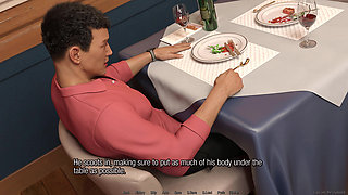 Cheating Sofia and Secret Affairs - Day 10: Corruption Lvl 5 - Public Thrill: Lesbian Play at Gym, Blowing Liam in Restaurant