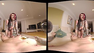Sumptuous mommy VR incredible adult clip