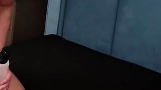 A Totally Nude Nuru Massage with Tons of Oil Between Two Professional Porn Stars