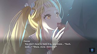 Twintail beauty Cocoa deep-throating my manhood after school in Magicami Dx