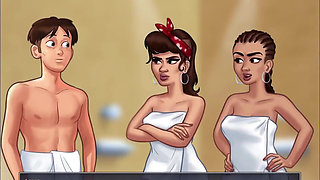 Summertime Saga Lopez + Martinez and Liu Animation Collection part 25 Nude Sex Game Play 18+