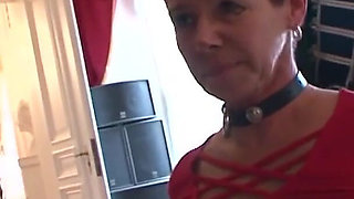 BDSM German milf - Slap hard
