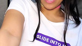 Amateur asian teen licks ass and sucks cock