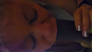 BBW SUCKING HARD BBC AND SWALLOW