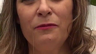 Naughty Mature MILF Indigo Is Having a Lot of Fun with Herself and the Cameraman