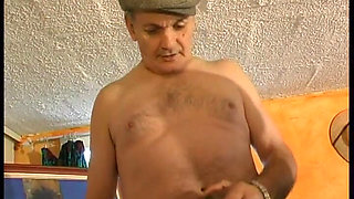 Big Boobed Blonde Slut Gets Gangbanged