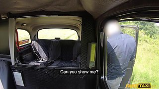 Voyeur Cabbie Pounds Skinny Redhead Ariela Donovan in Fake Taxi