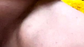 Big boobs milf masturbates with her dildo