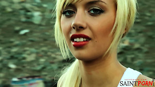 Emma Mae Gets to Ride a Hot Guy in a Jeep