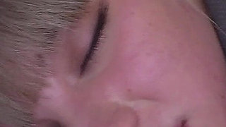 Blue-eyed Beauty Breaks Composure. Innocent Look Turns Into Wild Desire!