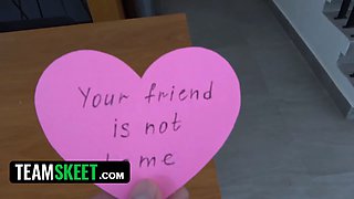 😈 rico can't stand against Kriss Kiss's temptation with love notes, resulting in a wild home alone pound