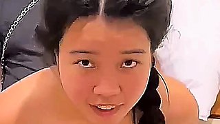 Mexicana blowjob with her big boobs