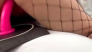 PAWG School Girl Cumming on Her New Toy