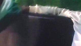 Hot Karashika Rides Big Cock at the Pool.