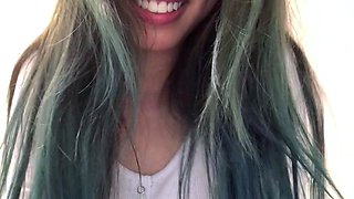 Emo Teen Becka Solo Webcam Masturbation Porn