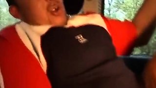 Mature Brunette Swinger Gerda in Hardcore Amateur Group Sex