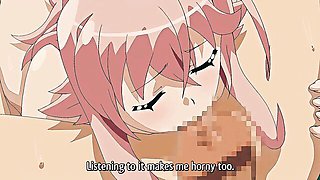 Angel's big tits scene by Hentai Universe