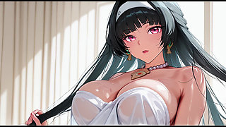 Astra Yao Takes a Shower, Sex in the Shower, Astra Yao Hentai Cosplay