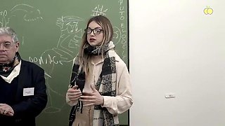 Limon Institute, Chapter 1: The math instructor instructs 2 classmates to share in a highly particular way.