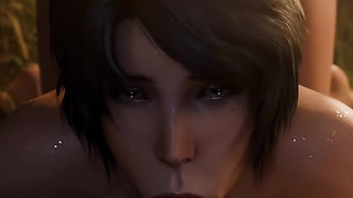 Hard Sex! with Beautiful Horny Teen Jote Final Fantasy - Creampie Pussy