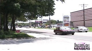 Public nudity video with bendy hustler from DreamGirls Members