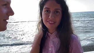Russian teen shares cock with her bisexual hubby