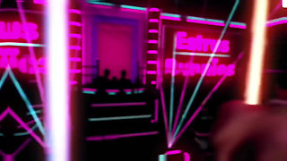 B023 Three Women Whipping Human Slaves in POV