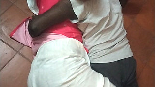 My Akka and Stepmom Hot Sex on the Floor